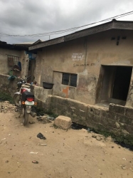 A Structure On Half Plot  1 Plot of Land for Sale Kosofe Ikosi Lagos Vetra  Property