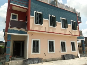 Brand New 4 Bedroom Duplex Self Compound With A Room Bq 4 bedroom Detached Duplex for Sale Gbagada Lagos Vetra  Property