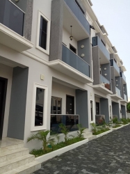 Newly Built 4 Bedroom Townhouse + Bq 4 bedroom House for Sale Lekki Lagos Vetra  Property