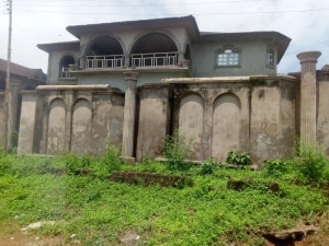For Sale : A Modern 7-bedroom Duplex @ 80% Completion Stage With All Modern Facilities At Lam Adesina Estate, Behind 1st Bank, Olorunsogo Area, Off Akanran Road, Ibadan. 7 bedroom Detached Duplex for Sale Ibadan Oyo Vetra  Property