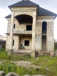 Tastefully Built Uncompleted 4 Bedroom Duplex With A Bq At Oluyole Estate 5 bedroom Detached Duplex for Sale Ibadan Oyo Vetra  Property