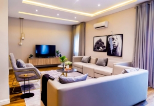 Luxurious 3 Bedroom Duplex With Lovely Pool And Executive Facilities 3 bedroom Self Contain for Short let Lekki Lagos Vetra  Property