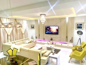 Executive 3 Bedroom Apartment 24 Hours Electricity And Security All Rooms In Suit 3 bedroom Self Contain for Short let Lekki Lagos Vetra  Property