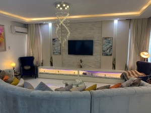 Luxurious 3 Bedroom With Executive Furnitures Comes With Free Wi-fi And 24 Hours Light And Security 3 bedroom Self Contain for Short let Lekki Lagos Vetra  Property