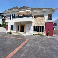 Luxury 5 Bedroom Fully Detached Duplex With Private Cinema Room. 5 bedroom Detached Duplex for Sale Lekki Lagos Vetra  Property