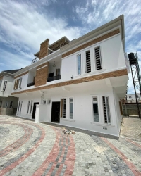 For Rent 4bedroom Semi-detached Duplex With A Bq 4 bedroom Semi-Detached Duplex for Rent Lekki Lagos Vetra  Property