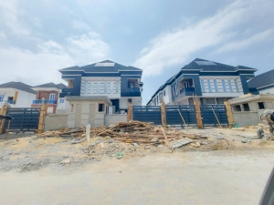 Newly Built 4 Bedroom Semi-detached Duplex With A Bq 4 bedroom Semi-Detached Duplex for Sale Lekki Lagos Vetra  Property