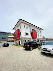 Tastefully Finished And Serviced 4bedroom Semi Detached House  4 bedroom Terraced Duplex for Rent Lekki Lagos Vetra  Property