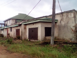 3 Plots Of Land With Old Building Inside At Naze Industrial Layout Factory for Sale Owerri Imo Vetra  Property
