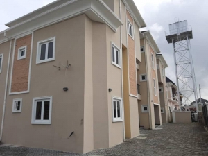 Brand New And Standard 6 No's Of 3 Bedroom Flat For Sale. Location : Agungi ,off Lekki Express Way . Size Of The Land : 693.645 Sqm . Title : Governor Consent 60 Per Flat It Can Park 10 Cars Whole Flat Price 200m Asking Blocks of Flats for Sale Lekki Lagos Vetra  Property