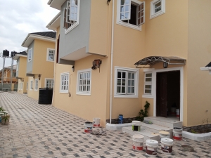 Newly Built 3nis Semi-detached 4bedroom Plus 1room Bq At Akilapa Estate Jericho Gra Extension Ibadan 4 bedroom Terraced Duplex for Rent Ibadan Oyo Vetra  Property