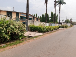 Land Measuring Approximately 2200sqm With Colonial Twin Semi-detached 4bedroom Duplex  4 bedroom Semi-Detached Duplex for Sale Ibadan Oyo Vetra  Property