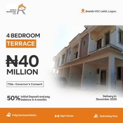 4 Bedroom Terrace Duplex  4 bedroom Terraced Duplex for Sale Lekki Lagos Vetra  Property