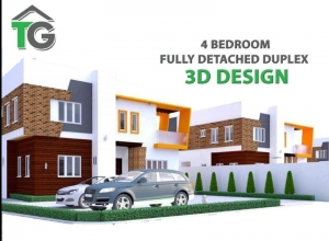 4 Bedroom Fully Detached Duplex  4 bedroom Detached Duplex for Sale Idu Abuja Vetra  Property