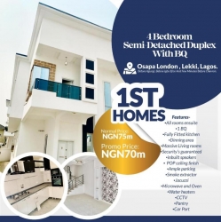 4 Bedroom Semi Detached Duplex With Bq  4 bedroom Semi-Detached Duplex for Sale Lekki Lagos Vetra  Property