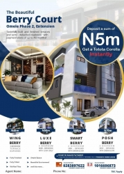 3 Bedroom Terrance Duplexes  Terraced Duplex for Sale Ojodu Lagos Vetra  Property