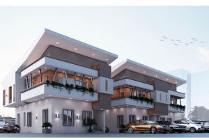 Brand New Cozy Semidetached House In A Luxury Estate  4 bedroom Semi-Detached Duplex for Sale Lekki Lagos Vetra  Property