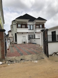 Lovely 4bedroom Duplex With Bq For Sale At Thomas Estate, Ajah 4 bedroom Semi-Detached Duplex for Sale Ajah Lagos Vetra  Property