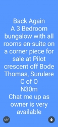 Come And Invest In Real Estate, Buy Property Or Lease Property As Low As 1.6m For A Roomselfcon For Period Of 15 Years Self Contain for Rent Yaba Lagos Vetra  Property