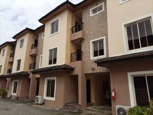 Fully Serviced 4 Bedrooms Terraced Duplex With A Room Servant Quarter 4 bedroom Terraced Duplex for Rent Lekki Lagos Vetra  Property