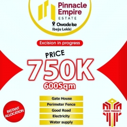A Proposed Beautiful Habitation On The Uplands Of Owode Ise(pinnacle Estate)  Land for Sale Ibeju Lekki Lagos Vetra  Property