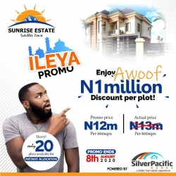 A Well Developed And Serene Estate(sunrise Estate)  Land for Sale Isolo Lagos Vetra  Property