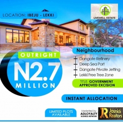 Prime Plots Of Land With Good Title At Ibeju Lekki For Sale 600 Meter Square of Land for Rent Ibeju Lekki Lagos Vetra  Property