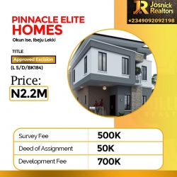Affordable Land With Good Title For Sale At Ibeju Lekki (title: Excision) 600 Meter Square of Land for Sale Ibeju Lekki Lagos Vetra  Property