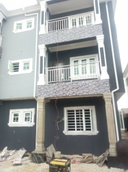 Executive Brand New 3bedrooms Flat At Oke Ira Ogba Off Ajayi Road ( Upstairs 1.3m, Downstairs 1.2m). 3 bedroom Blocks of Flats for Rent Ogba Lagos Vetra  Property