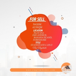 C Of O Land For Sale In Banana Island Lagos 632 Meter Square of Land for Sale Ikoyi Lagos Vetra  Property