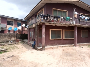 A Story Building Plus A Bungalow On A Plot Of Land House for Sale Shomolu Lagos Vetra  Property