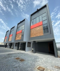 A Newly Built 4 Bedroom Serviced Terrace House  4 bedroom Terraced Duplex for Sale Lekki Lagos Vetra  Property