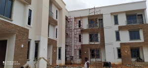 A Newly Constructed But Luxuriously Built Standard 4bedrooms Terraced Duplex Having 2 Seatings With An Attached Bq And Play Ground. 5 bedroom House for Sale Jahi Abuja Vetra  Property