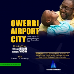 Dry Plots Of Land In Owerri Airport City Estate Land for Sale Owerri Imo Vetra  Property