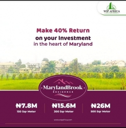 Plots Of Land In A Serene Neighbourhood At Mende-maryland  15 Acres of Land for Sale Maryland Lagos Vetra  Property