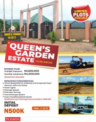 Plots Of Land With C Of O In A Serene Neighbourhood 500 Meter Square of Land for Sale Kuje Abuja Vetra  Property