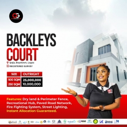 Backlays Court Land for Sale Ipaja Lagos Vetra  Property