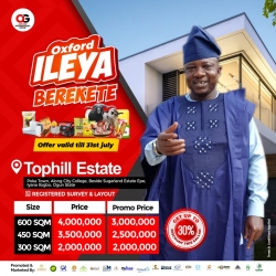 Top Hill Estate Land for Sale Epe Lagos Vetra  Property