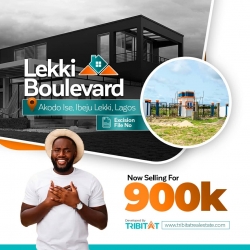 Lekki Boulevard Estate  600 Meter Square of Land for Sale Ibeju Lekki Lagos Vetra  Property