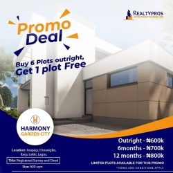 Land For Sale @ Harmony Garden City  Land for Sale Ibeju Lekki Lagos Vetra  Property