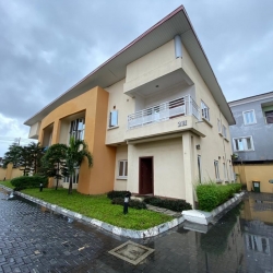 Fully Serviced 4 Bedroom Semi Detach Duplex With A Room Bq For Rent 4 bedroom Semi-Detached Duplex for Rent Lekki Lagos Vetra  Property