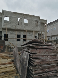 Newly Built Four Bedroom Semi Detached Duplex ( Uncompleted) In A Serene And Secured Environment 4 bedroom Semi-Detached Duplex for Sale Gbagada Lagos Vetra  Property