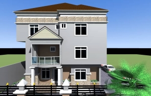Newly Built (ongoing) Structure On Three Floors Of Approximately 507 Square Meters Adaptable To Buyer's Specifications Of Block Of Flats Or Duplexes.  Detached Duplex for Sale Gbagada Lagos Vetra  Property