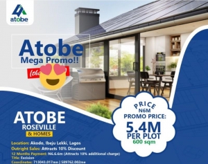 A Plot Of Land, Akodo, Ibeju Lekki  1 Plot of Land for Sale Ibeju Lekki Lagos Vetra  Property