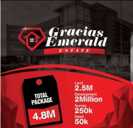 Fenced And Gated Estate, Verified And Secured With Good Title In Lekki 600 Meter Square of Land for Sale Lekki Lagos Vetra  Property