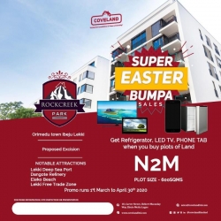 In Coveland Our Property Are In A Dynamic And Strategic Location. Buy Into Ir Invest In Our Property.(title:excision)  Land for Sale Ibeju Lekki Lagos Vetra  Property