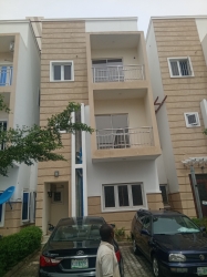 Brand New And Tastefully Finished Four (4) Bedroom Terrace Duplex With One Room Bq 4 bedroom Terraced Duplex for Rent Apo Abuja Vetra  Property