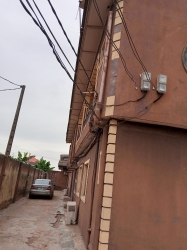 A Block Of 4 Flat Of 3 Bedroom Apartment With A Bq Bungalow 3 bedroom Flat for Sale Agege Lagos Vetra  Property