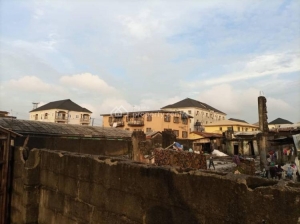 Vacant Plot Measuring About 1,400sqms 1,400 Meter Square of Land for Sale Yaba Lagos Vetra  Property