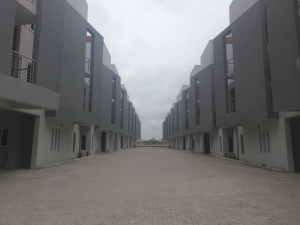Brand New Very Large 4-bedroom Terrace With Bq Terraced Duplex for Sale Lekki Lagos Vetra  Property